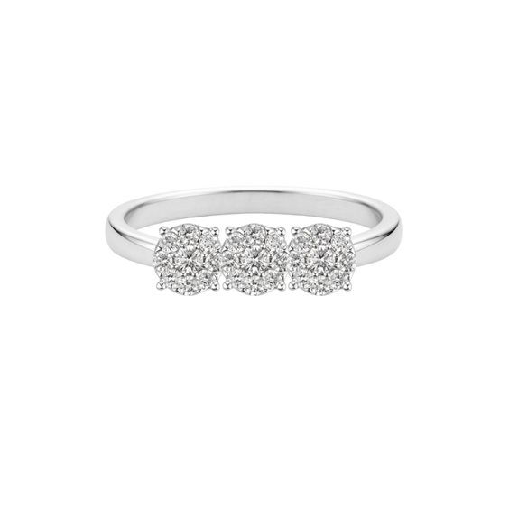 Anillo Idee Preziose dal 1987 Mujer in Oro blanco Diamante 0.54 Ct IP.AK18B/97D - IP.AK18B/97D